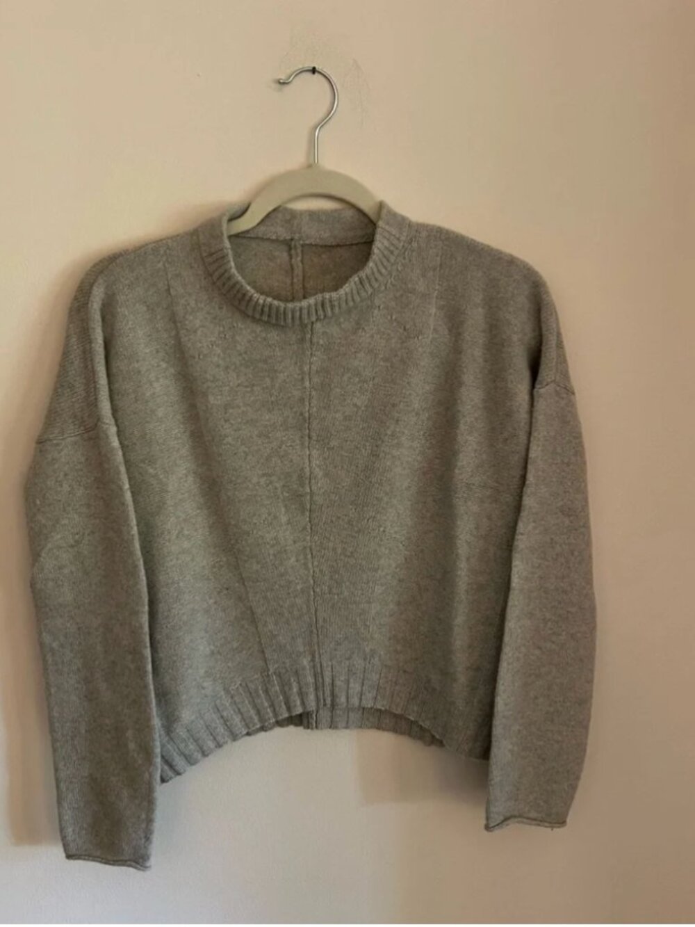 Rails Joanna Heather Grey Sweater Cashmere/Wool blend size M